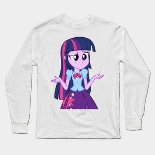 Twilight Sparkle shrug Long Sleeve T-Shirt